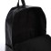 City backpack of artificial leather with lightning, 4 pockets, black color
