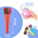 Water bombs "Shar", 3 nozzles, 37 balls, Mix colors