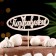Topper "Congratulations" 13x4.6 cm