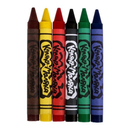 Loads wax 6 colors, "kalyaka-little" thick round-1
