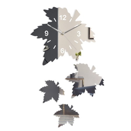 Walls Wall Interior, 3D "Maple Leaf", large, watch 25 x 28 cm-3
