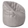 Chelsea chair, size 85x85 cm, velor fabric, gray color