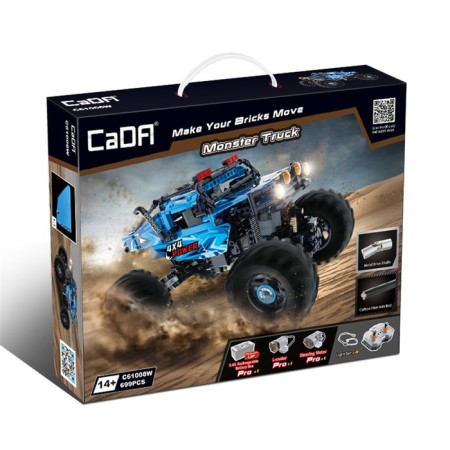 Designer Radio -controlled "Monster", 699 parts-21