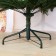 Spruce artificial Italian 2.1 m standing metal