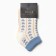 Children's socks "hearts" Minaku, central white (4-8 years)