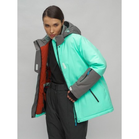 Ski suit, size 58, turquoise color-8