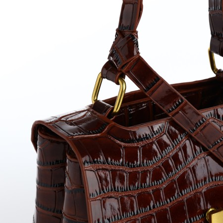 Bag-mixer on the valve, long belt, brown color-3