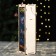 Box for wine "Happy New Year!" Blue background, 34x10x8.6 cm