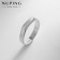 Ring Xuping Reflection, Silver Color, Size 19