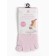 Joga socks r.36-39, rubberized, pink