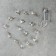 Garland “thread” 1.6 m with nozzles “Balls with a deer”, IP20, silver thread, 15 LED, white glow, AAX2