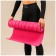 Joga mat, 183x61x0.6 cm, pink color