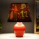 Graffiti table lamp E14 15W Red Risalux