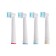 Luazon LP-001 nozzle, for oral b dental brush, 4 pcs in a set