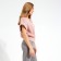 Women's vest minaku, powder color, size 46