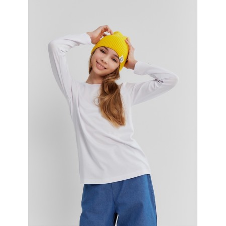Лонгслив для девочки MINAKU, цвет белый, рост 134 см-3