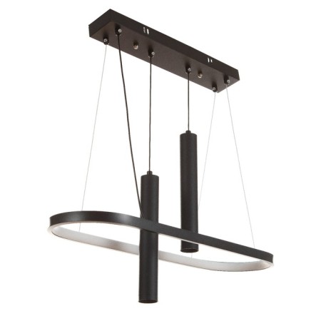 Bayerlux "Fani" chandelier 1+2LED 50W 3 Black modes 25x58x15-85 cm
