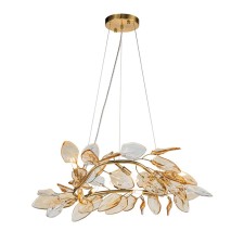 Suspension Indigo lamp, 11043/6p Amber. 6x20W, G9, 600x600x225/1500 mm