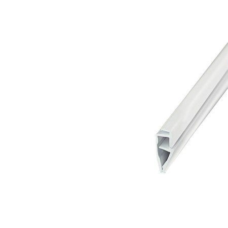 Plastic profile clicking for clicker posters length 600 mm, white color-4