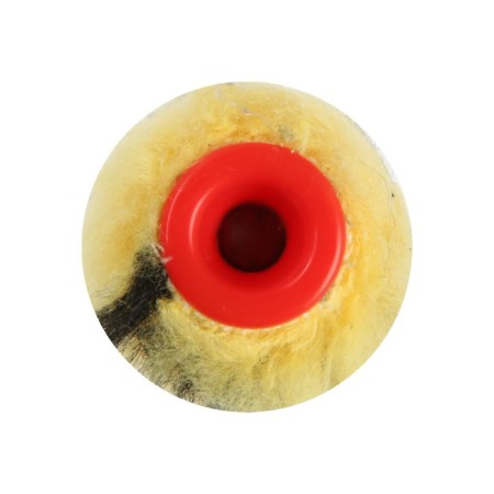 Lom roller, polyester, 100 mm, handle d = 6 mm, d = 16 mm, pile 10 mm, 2 spare fur coats-3