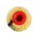Lom roller, polyester, 100 mm, handle d = 6 mm, d = 16 mm, pile 10 mm, 2 spare fur coats