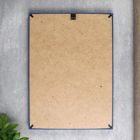 Photo frame plastic L-5 21x30 cm blue (plastic screen)