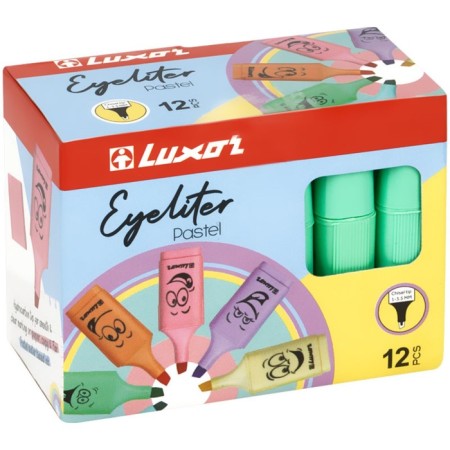Luxor Eyeliter Pastel, 1.0-4.5 mm, water-based ink, pastel green, pastel green-4