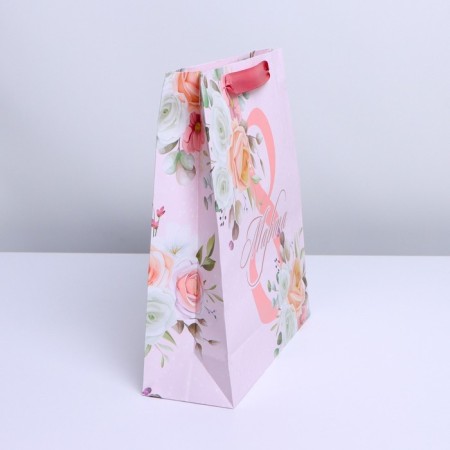 Gift package laminated, packaging, "tenderness", m 26 x 30 x 9 cm-2