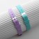 Bracelets "Demetrons" Silicone, Friend, Mix color, 20 size
