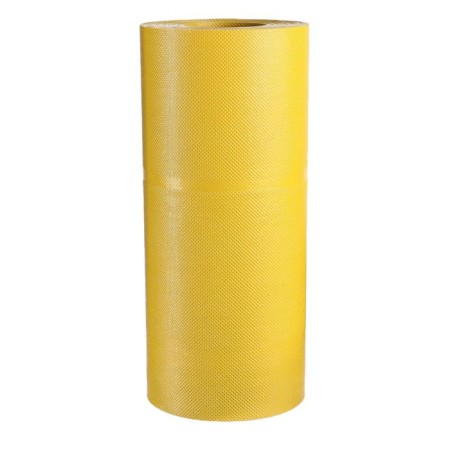 Border tape, 0.3 × 10 m, thickness 1.2 mm, plastic, yellow, Greengo-6