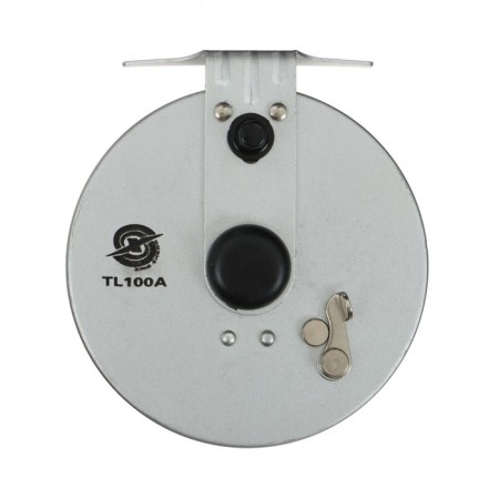 Inertial coil, metal, diameter 10 cm, two bearings, gray color, TL100A-4