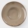 Porcelain plate for Magistro paste "Cerera", 160 ml, d = 21 cm, brown color