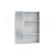 Santa City 50 mirror is universal, white color