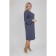 Women's dress, size 54, blue color