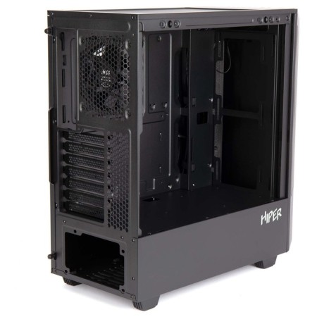 Hiper PB81 case Black without ATX 4x120mm 2XUSB2.0 2XUSB3.0 Audio Bott PSU BP-6