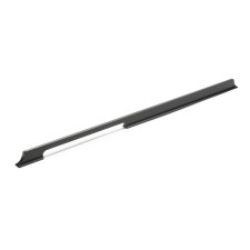 Cappio bracket handle, aluminum, m/o 576 mm, black color with gray insert