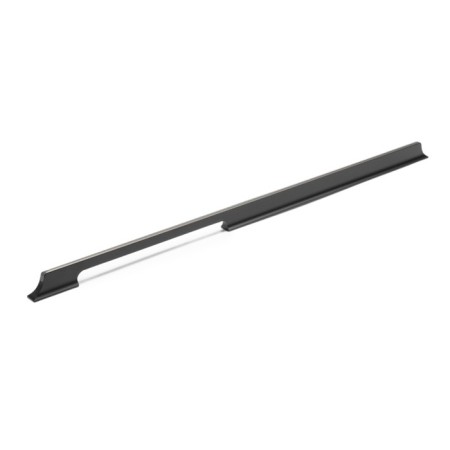 Cappio bracket handle, aluminum, m/o 576 mm, black color with gray insert