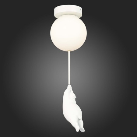 Suspension EVOLUCE. Sle115402-01. Modena. 1x40 W, G9, 13x13x47.4 cm, white color-2