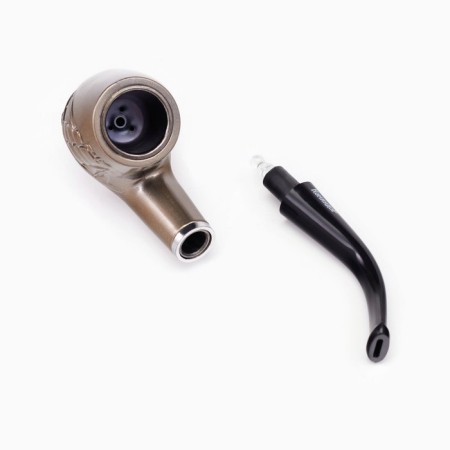 The smoking “Commander” tube, classic, 15 cm, hole D-1.8 cm-3