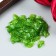 Decor for creativity Plastic "Green Leaf" set 80 pcs 1.4x0.8 cm