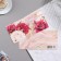 Money envelope "Happy Birthday!" Kongrev, glitter, roses, 17x8 cm