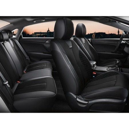 Frame -covers 5d Carfashion Marshal Plus, Black/Black/Black/Black