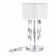ST LUCE bedside lamp. SL1353.104.01. Nettuno. 1x60 W, E14, 25x25x46 cm, chromium color