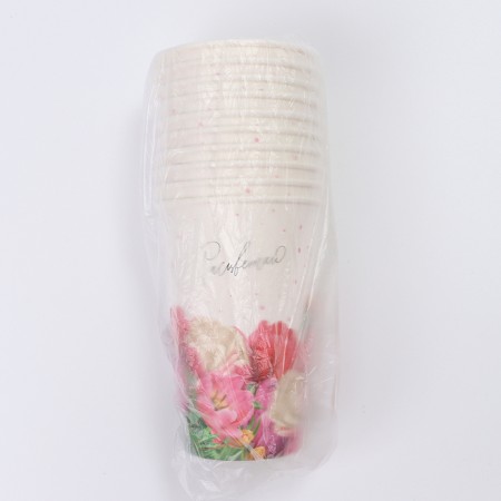 Single -paper cup "bloom" 400 ml-3