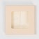Chocolate box, confectionery packaging, “handmade”, with a window, 10.2 x 1.4 x 10.2 cm