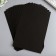 Foamiran 1 mm, 20x30 cm (set 10 sheets) BK040 black