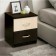 Venice 11 Capital cabinet with 2 boxes, 404x380x486 mm, color of wenge / maple