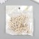 A set of beads for creativity wood "English alphabet" (set50 pcs) 1x1x1 cm