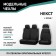 Autoshekhls for the lawn Nex, 2014-n., Eco-leather black/black suede
