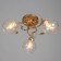 Aleste chandelier 3x60W E27 gold 52x52x23cm